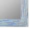 Head West Frameless Reeded Aqua/Blue2 Tiled Printed Wall Mirror - 23" x 30"